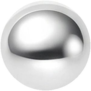 Plain sterling round